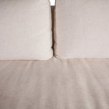 Gatsby Palladium Sofa in White Linen Slipcover from Home Trends & Design - Luna Furniture