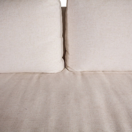 Gatsby Palladium Sofa in White Linen Slipcover from Home Trends & Design - Luna Furniture