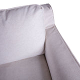 Gatsby Palladium Sofa in White Linen Slipcover from Home Trends & Design - Luna Furniture