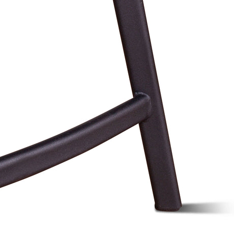 Sam 18" Counter Chair in Trapper Brown Microfiber, Set of 2 from Home Trends & Design - Luna Furniture