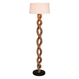 Vintage Light Rope Floor Lamp with Shade from Home Trends & Design - Luna Furniture