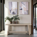 Palette Desert Mirage Hand Painted Framed Diptych from Home Trends & Design - Luna Furniture