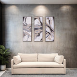 Palette Serenity Hand Painted Framed Triptych from Home Trends & Design - Luna Furniture
