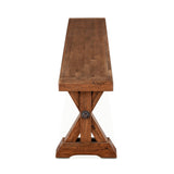 Grassroots Aspen 82" Bench in Earth from Home Trends & Design - Luna Furniture
