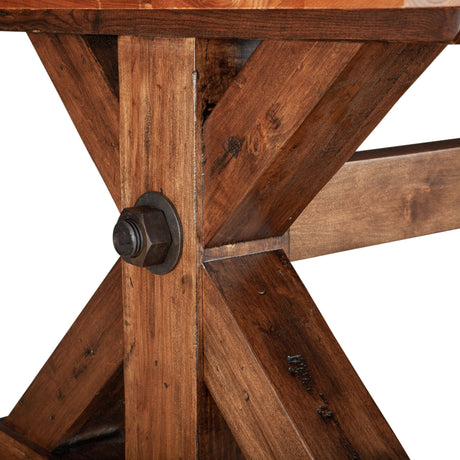 Grassroots Aspen 88-110" Extension Table in Earth from Home Trends & Design - Luna Furniture