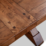 Grassroots Aspen 88-110" Extension Table in Earth from Home Trends & Design - Luna Furniture