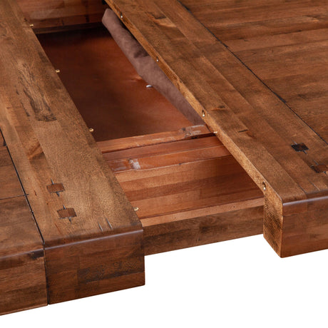 Grassroots Aspen 88-110" Extension Table in Earth from Home Trends & Design - Luna Furniture