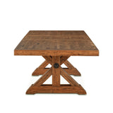 Grassroots Aspen 88-110" Extension Table in Earth from Home Trends & Design - Luna Furniture