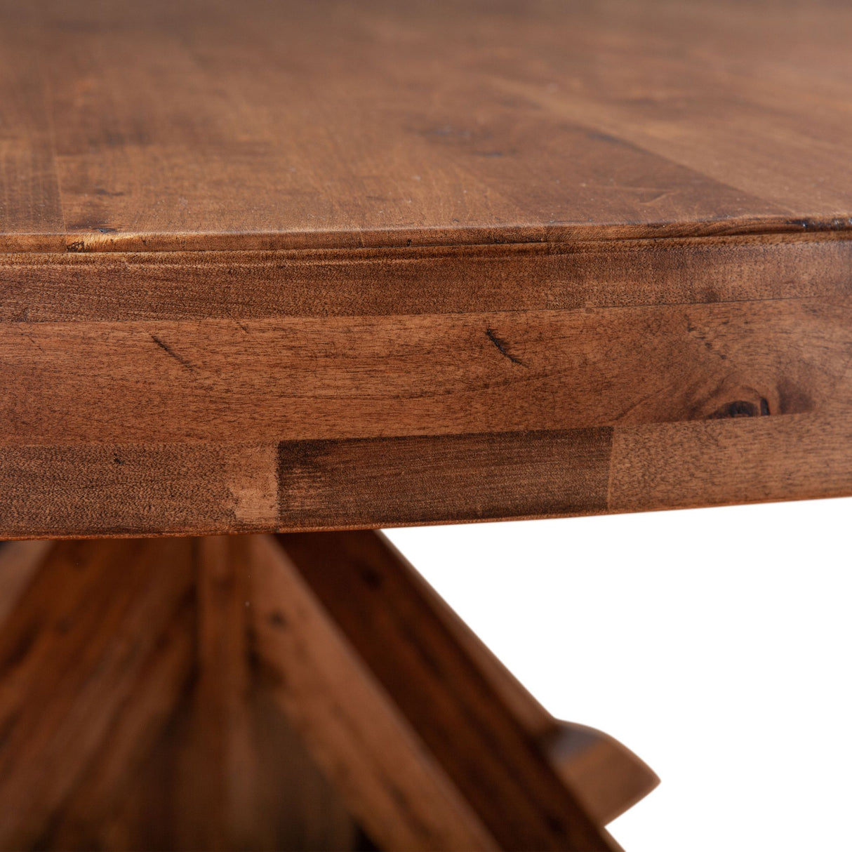Grassroots Aspen 60" Round Dining Table in Earth from Home Trends & Design - Luna Furniture