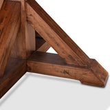 Grassroots Aspen 60" Round Dining Table in Earth from Home Trends & Design - Luna Furniture