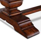 Grassroots Charles 88"-110" Extension Table in Chestnut from Home Trends & Design - Luna Furniture