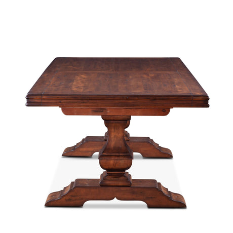 Grassroots Charles 88"-110" Extension Table in Chestnut from Home Trends & Design - Luna Furniture