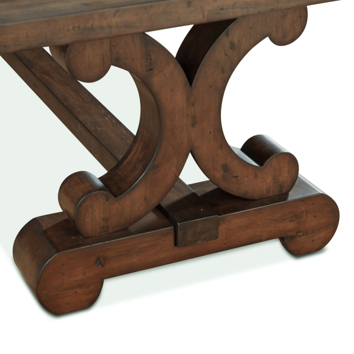 Grassroots Maxwell 108"-144" Extension Table in Chestnut from Home Trends & Design - Luna Furniture