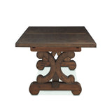 Grassroots Maxwell 108"-144" Extension Table in Chestnut from Home Trends & Design - Luna Furniture