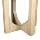 Grassroots Mission 42-60" Round Extension Dining Table in Gray Birch from Home Trends & Design - Luna Furniture