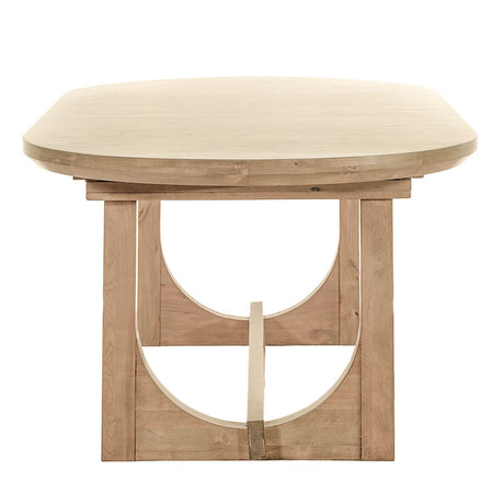 Grassroots Mission 86-110" Oval Extension Dining Table in Gray Birch from Home Trends & Design - Luna Furniture