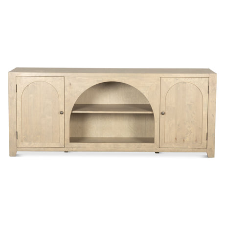 Grassroots Mission 80" Sideboard in Gray Birch from Home Trends & Design - Luna Furniture