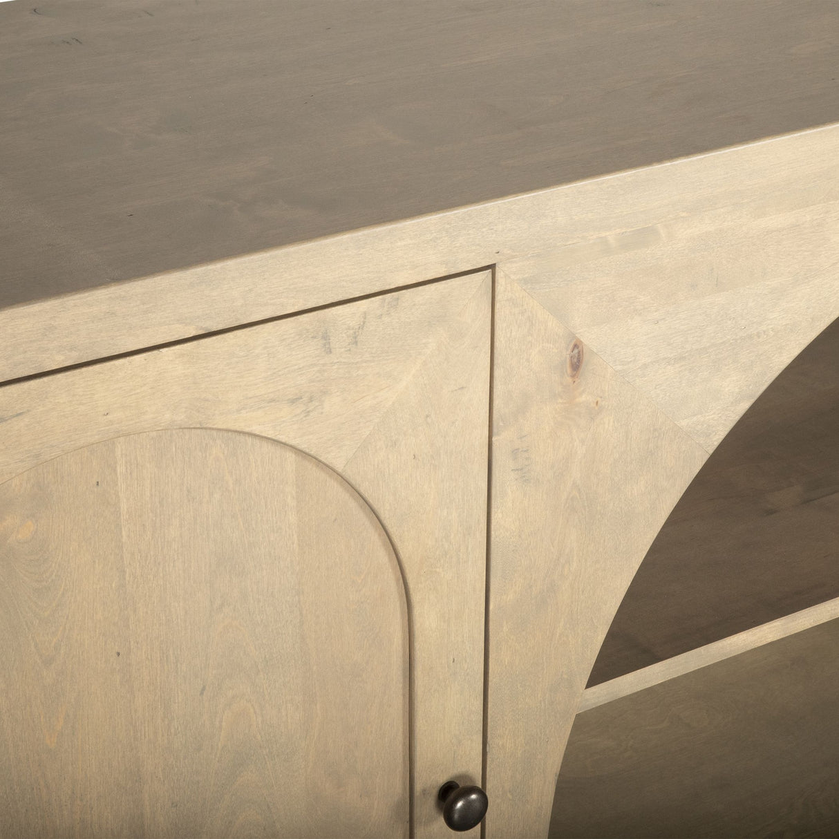 Grassroots Mission 80" Sideboard in Gray Birch from Home Trends & Design - Luna Furniture