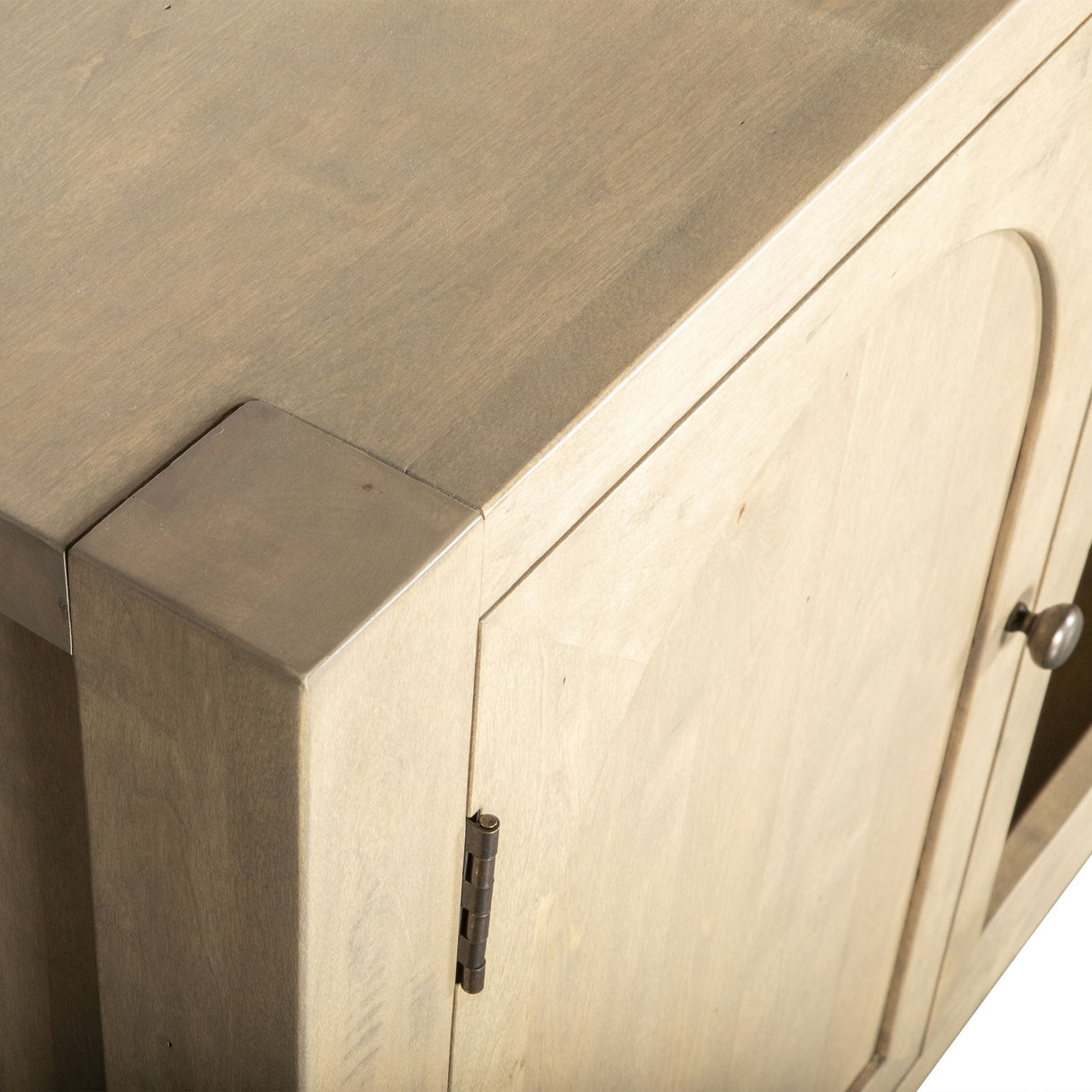 Grassroots Mission 80" Sideboard in Gray Birch from Home Trends & Design - Luna Furniture
