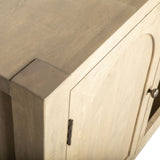 Grassroots Mission 80" Sideboard in Gray Birch from Home Trends & Design - Luna Furniture