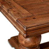 Grassroots Tuscany 84-128" Extension Table in Earth from Home Trends & Design - Luna Furniture