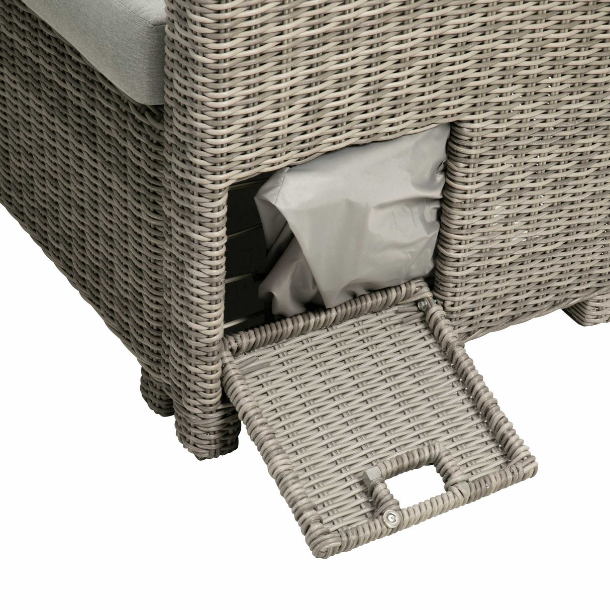 Malia Gray Patio Dining Table from Furniture of America - Luna Furniture