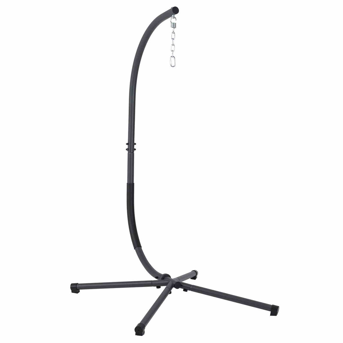 Wave Black Stand from Furniture of America - Luna Furniture