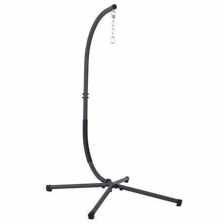 Wave Black Stand from Furniture of America - Luna Furniture