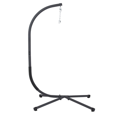 Wave Black Stand from Furniture of America - Luna Furniture