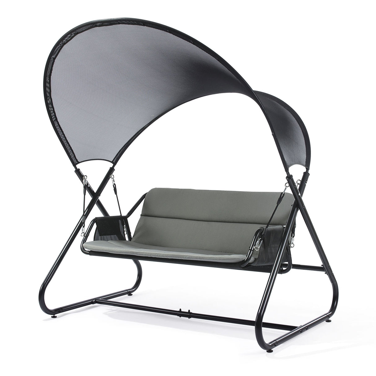 Sandor Black Swing Chair from Furniture of America - Luna Furniture