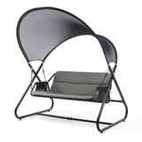 Sandor Black Swing Chair from Furniture of America - Luna Furniture