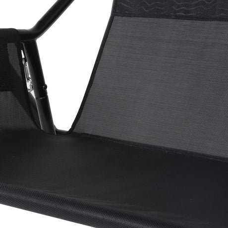 Sandor Black Swing Chair from Furniture of America - Luna Furniture