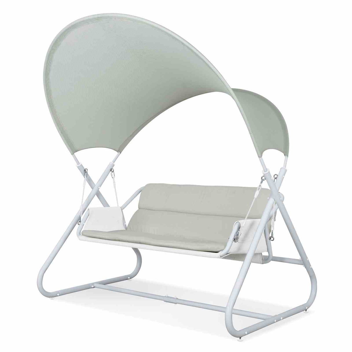 Sandor White Swing Chair from Furniture of America - Luna Furniture