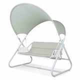 Sandor White Swing Chair from Furniture of America - Luna Furniture