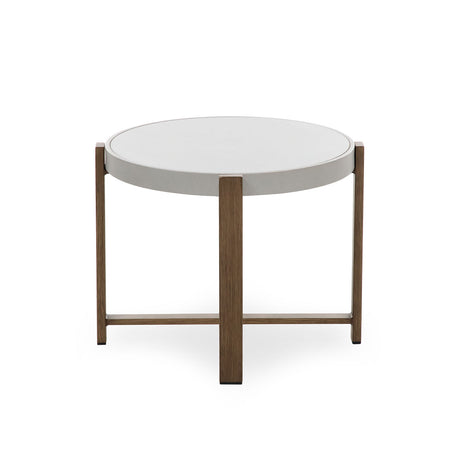 Lotus Natural Tone/Beige 3-Piece Patio Set from Furniture of America - Luna Furniture