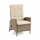 Mackay Beige/Natural Reclining Chair (2/Ctn) from Furniture of America - Luna Furniture