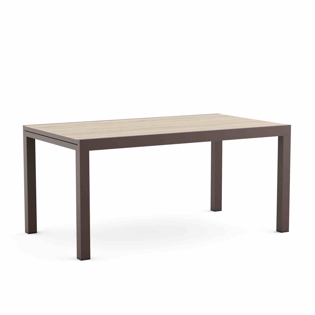Monza Gun Metal/Gray Dining Table from Furniture of America - Luna Furniture
