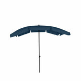Sleek Dark Sapphire Rectangular Tilting Umbrella from Furniture of America - Luna Furniture