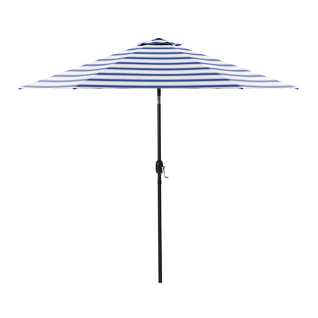 Halo Blue/White/Black Market Umbrella from Furniture of America - Luna Furniture