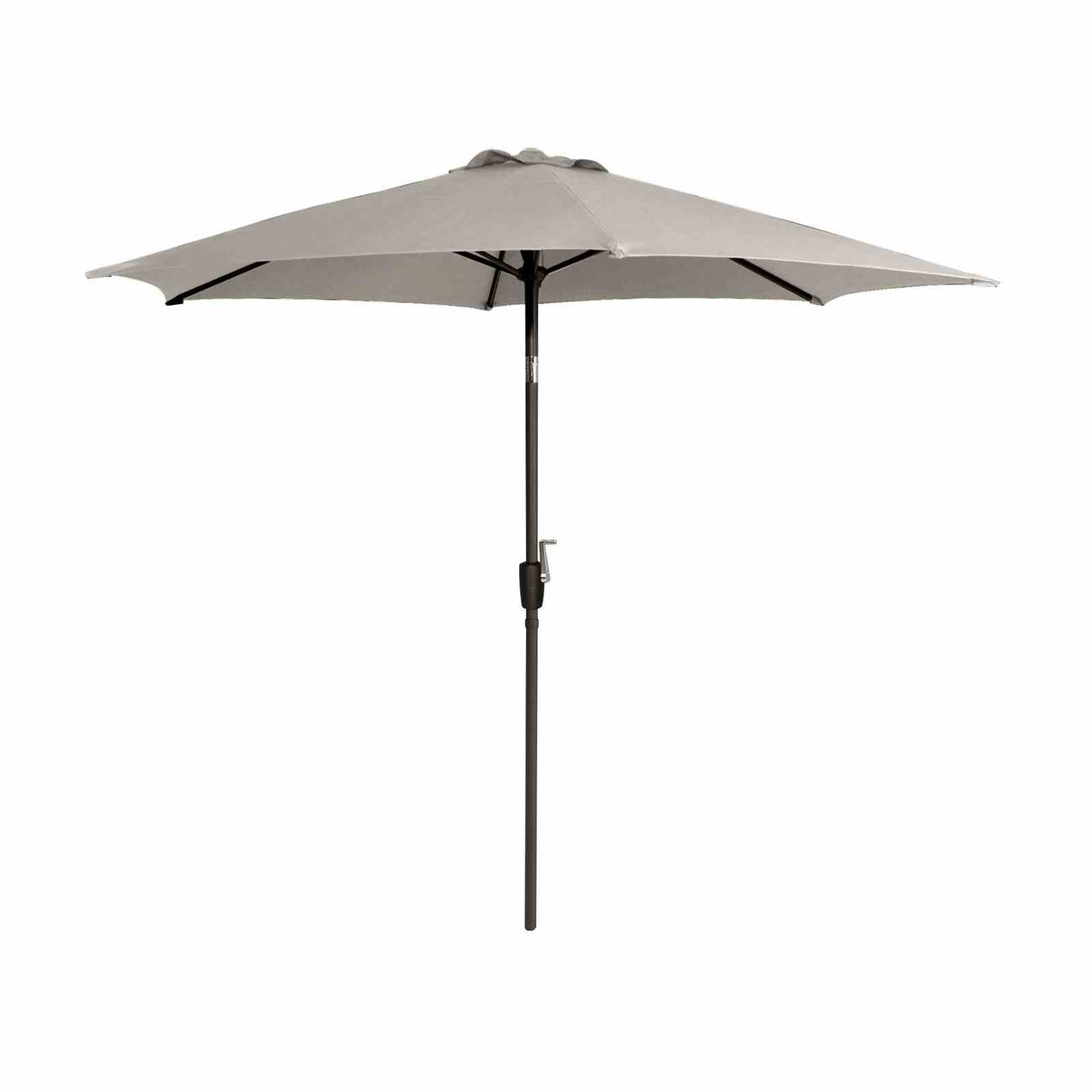 Halo Canvas Stone Round Tilting Umbrella from Furniture of America - Luna Furniture