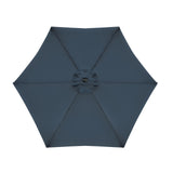 Halo Dark Sapphire Round Tilting Umbrella from Furniture of America - Luna Furniture