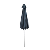 Halo Dark Sapphire Round Tilting Umbrella from Furniture of America - Luna Furniture