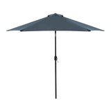 Halo Dark Sapphire Round Tilting Umbrella from Furniture of America - Luna Furniture