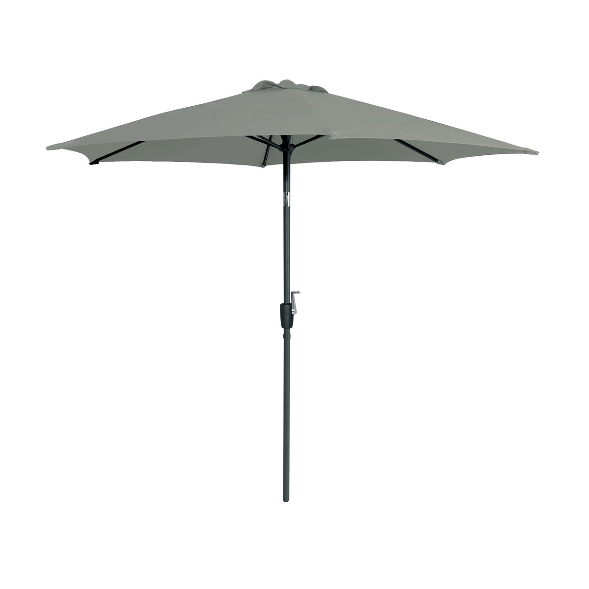 Halo Graphite Round Tilting Umbrella from Furniture of America - Luna Furniture