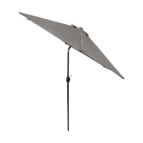 Halo Graphite Round Tilting Umbrella from Furniture of America - Luna Furniture