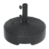 Fab Black Round Umbrella Base from Furniture of America - Luna Furniture