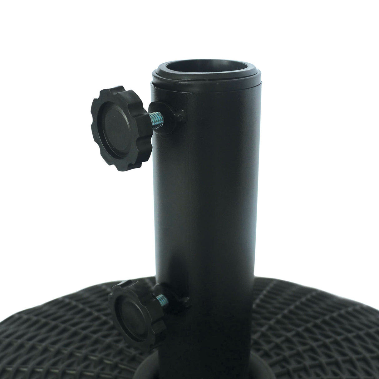 Fab Black Round Umbrella Base from Furniture of America - Luna Furniture