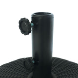 Fab Black Round Umbrella Base from Furniture of America - Luna Furniture