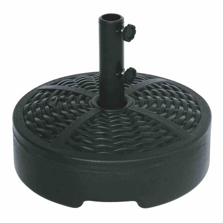 Fab Black Round Umbrella Base from Furniture of America - Luna Furniture