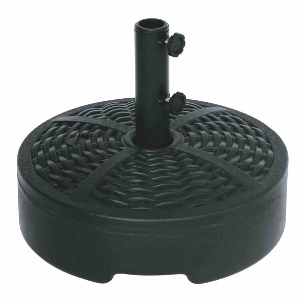 Fab Black Round Umbrella Base